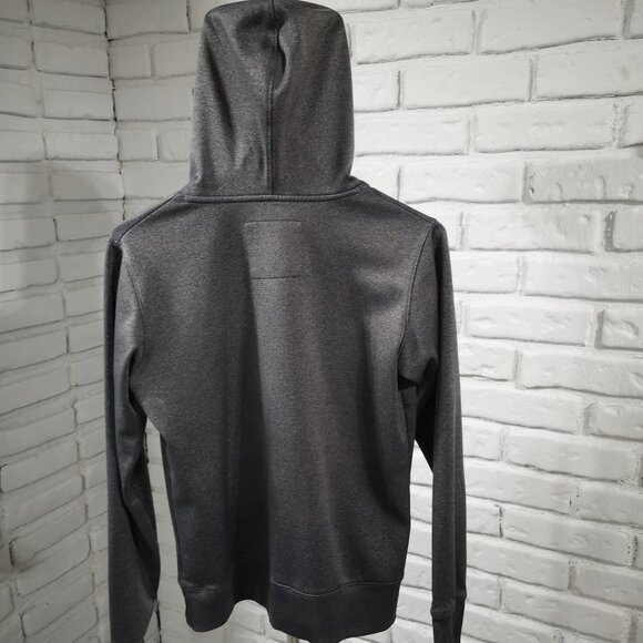 Under Armour Cold Gear Ladies Grey Size Small Fleece Lined Semi Fitted Hoodie - Picture 6 of 12